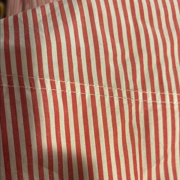 J.Crew Red and White Striped Top - Picture 4 of 7